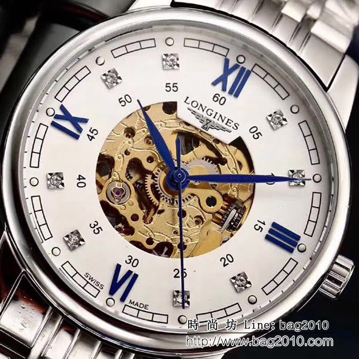 LONGINES浪琴 全自動機械 男士腕表 WSS0139